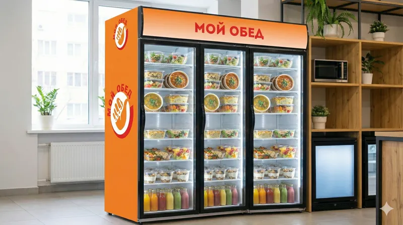 Микромаркет самообслуживания — готовая еда 24/7 для сотрудников